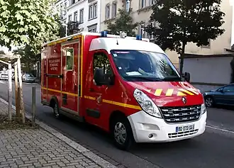 Image illustrative de l’article Véhicule de secours et d'assistance aux victimes