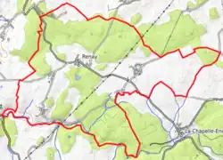 Carte topographique