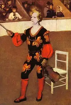 Pierre-Auguste Renoir, Le Clown (nl), 1868.
