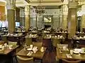 Le restaurant Tempus, identique à celui du Titanic.