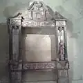 Retable en bois.