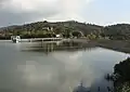 La retenue et le barrage du Trapan.