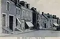 Retiers : la Place du Centre au début du XXe&nbsp;siècle (carte postale).
