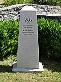 Le monument aux morts.