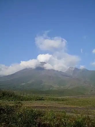 Vue du Reventador