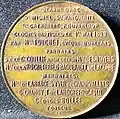 Revers médaille de 1898 pour le baptême des cloches de la cathédrale d'Orléans.