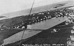 Reykjavik, capitale du Royaume d'Islande, en 1919.