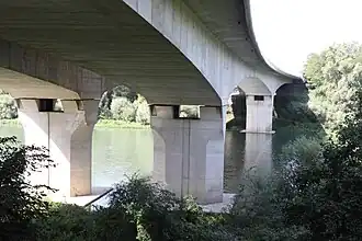 Pont sur le Rhin d'Ottmarsheim, Rheinbrücke Ottmarsheim