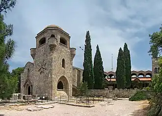Le monastère de Notre-Dame de Filerimos.