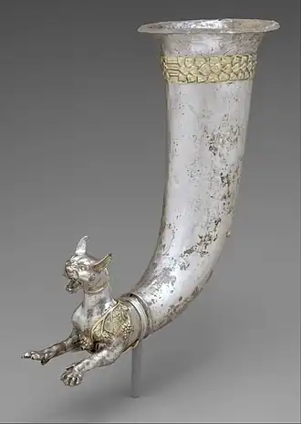 Orfèvrerie, Ier siècle av. J.-C.(Metropolitan Museum, New York).