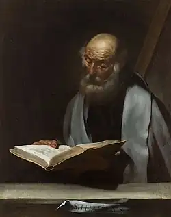 Saint Jude Thaddéepar José de Ribera (1609-1610), musée des Beaux-Arts de Rennes.