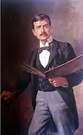 Ricardo Acevedo Bernal, autoportrait, 1917.