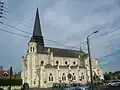 L'église Saint-Laurent.