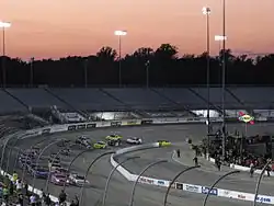 Le virage 4 en septembre 2011 lors de la "Virginia 529 College Savings 250" en Xfinity Series.