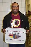 Ricky Sanders (en), vainqueur des Super Bowls XXII et XXVI