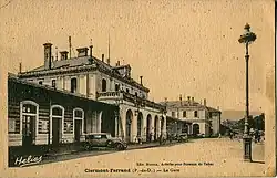 La gare vers 1910