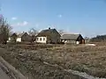 Maisons à Riebiņi.