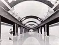 Une des propositions pour la station Gare centrale.