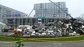 Image illustrative de l’article Effondrement d'un supermarché à Riga