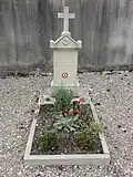 Tombe du caporal Carrey.