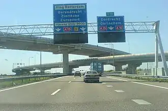 Image illustrative de l’article Autoroute A15 (Pays-Bas)