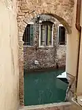Vue sur le rio à partir du corte Malatin