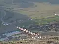Le Matachel vu du château d'Alanhi.