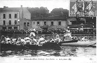 Les joutes sur le b du Canal.