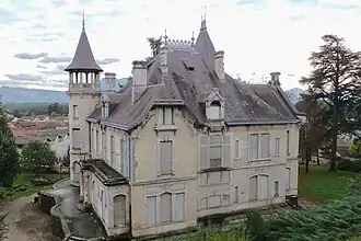 Le château de l'Orgère.