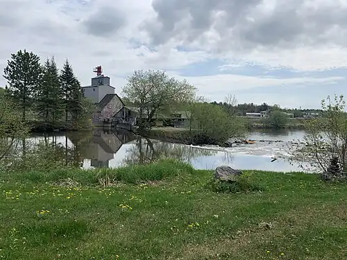 Rivière des Envies, Chutes à  Goulet, Saint-Stanislas