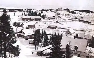 Le village au début du XXe&nbsp;siècle