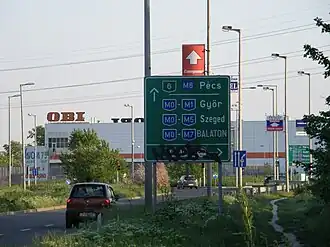 Image illustrative de l’article Route principale 6 (Hongrie)