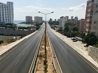 La D.400 à Ayaş.