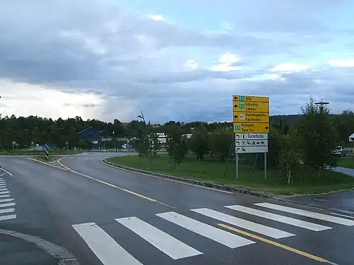 La Riksväg 92 à Karasjok.