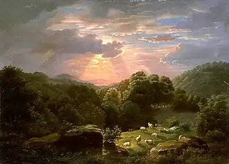 Landscape with Sheep, Smithsonian American Art Museum, Washington