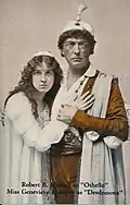 Robert B. Mantell et Genevieve Hamper dans Othello.