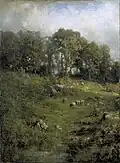 A Hillside Pasture, sans date, Smithsonian American Art Museum