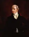 Robert Jenkinson, 2e&nbsp;comte de Liverpool et premier ministre, 1823 (pour le tableau du procès de la reine Caroline)