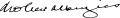 Signature de Robert Menzies