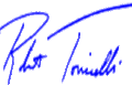 Signature de Robert Torricelli