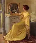 Bessie Potter Vonnoh at Her Dressing Table, 1912