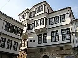 Photographie de la maison des Robev à Ohrid