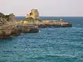 Roca Vecchia, mer Adriatique.