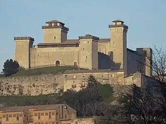 Image illustrative de l’article Rocca Albornoziana (Spolète)