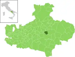 Localisation de Rocca San Felice