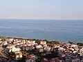 Vista dal castello.