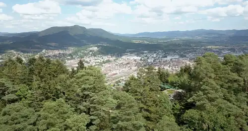 Roche Saint-Martin au-dessus de Saint-Dié-des-Vosges, été 2018.