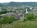 Ornans depuis La Roche du Mont.