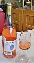 Côtes-du-rhône de Rochefort-du-Gard.