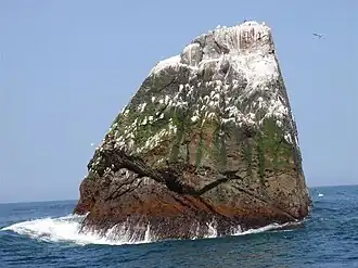 Vue de Rockall.